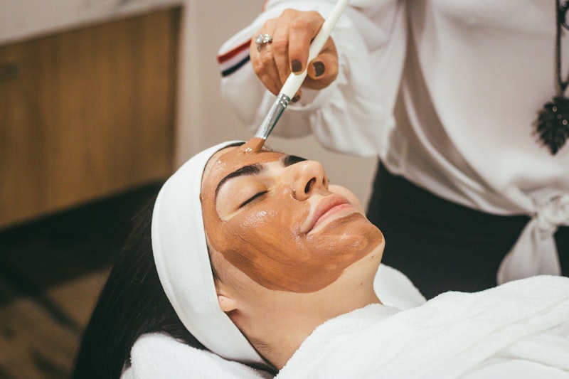 Luxury facial treatment with natural Irish botanicals