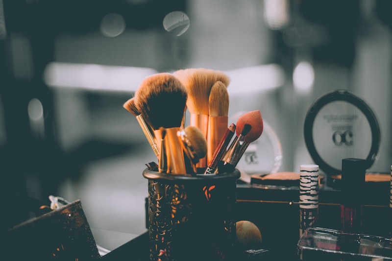 Professional hair styling at Clover and Rose salon